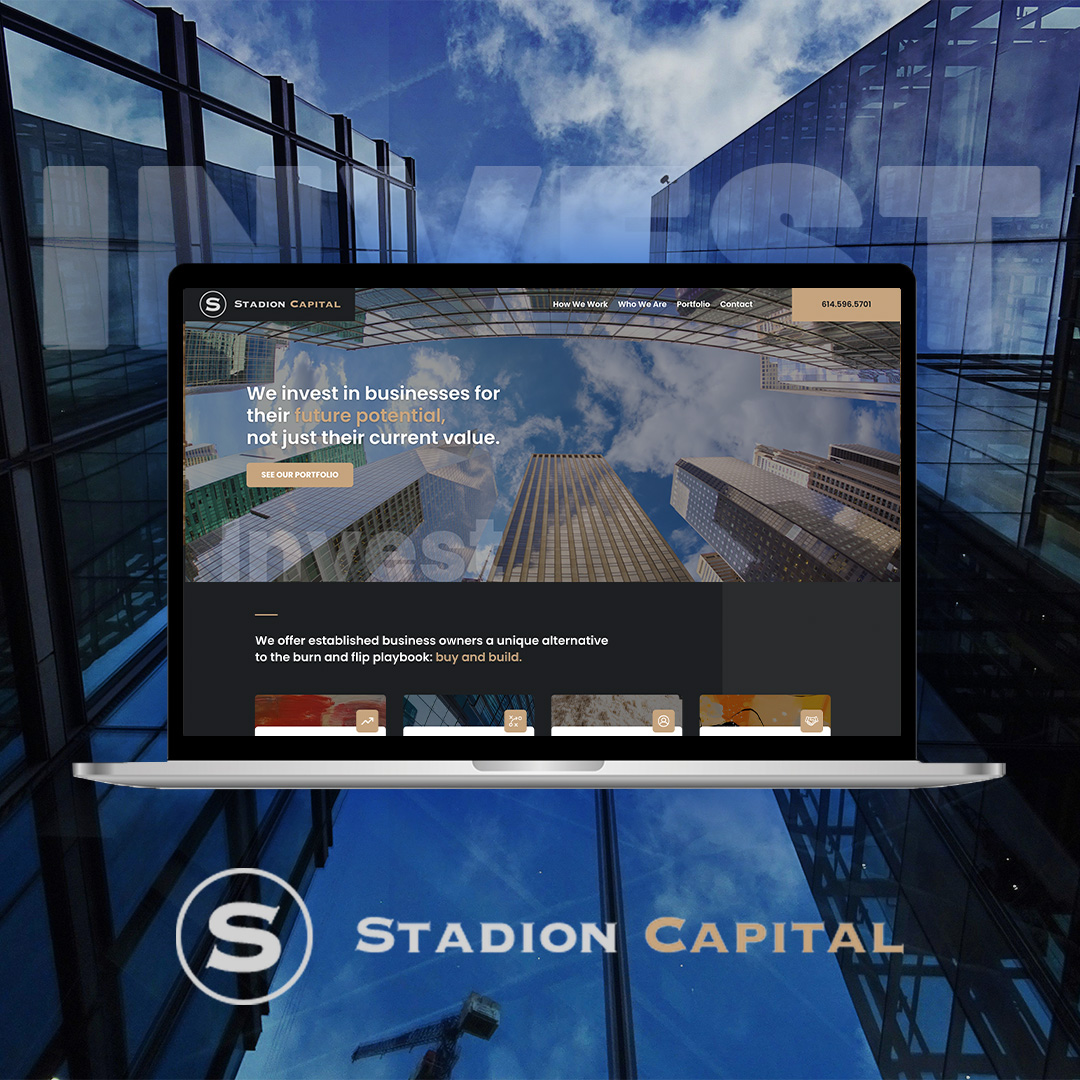 Stadion Capitol web design.